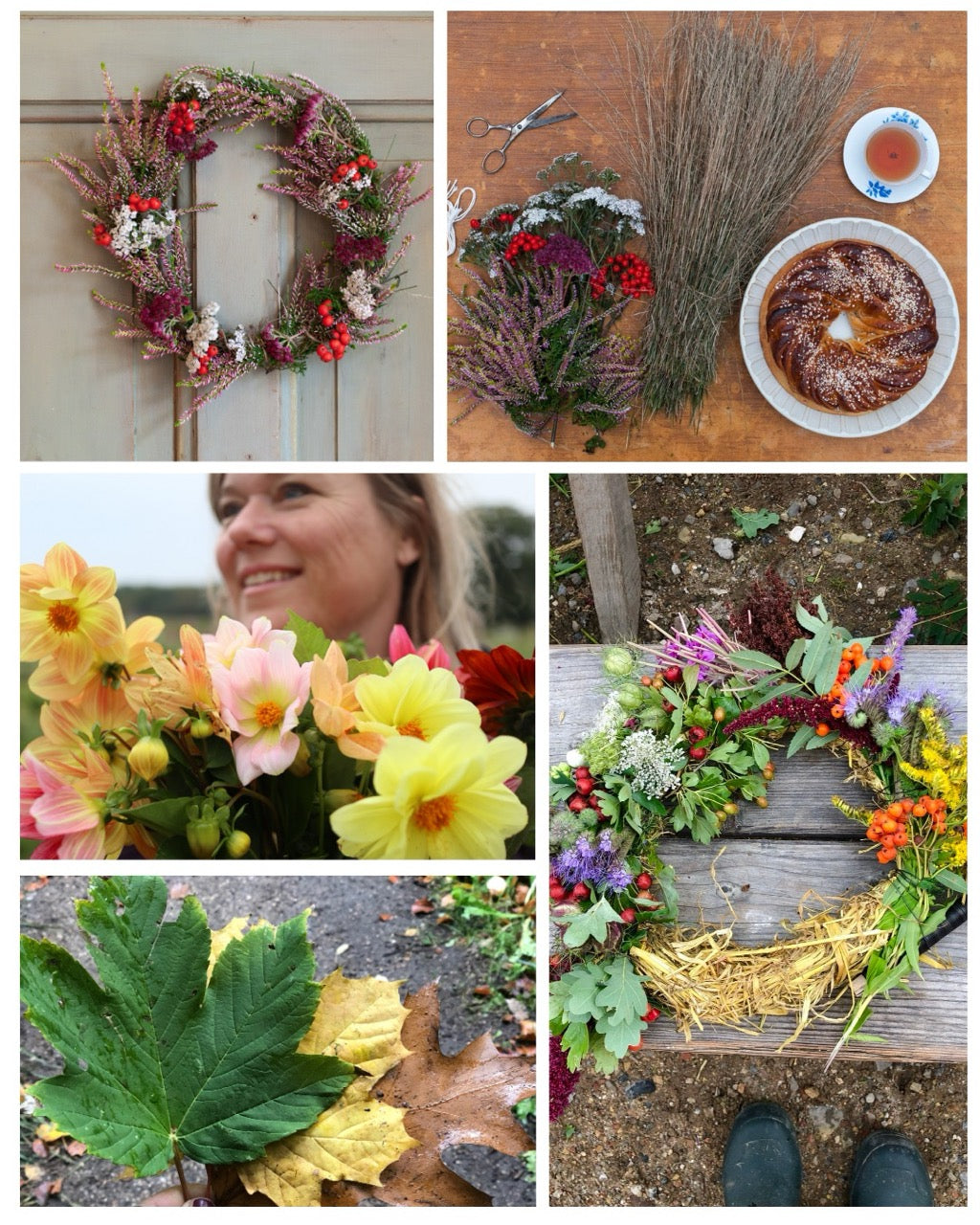 Efterårskrans workshop 14 Oktober