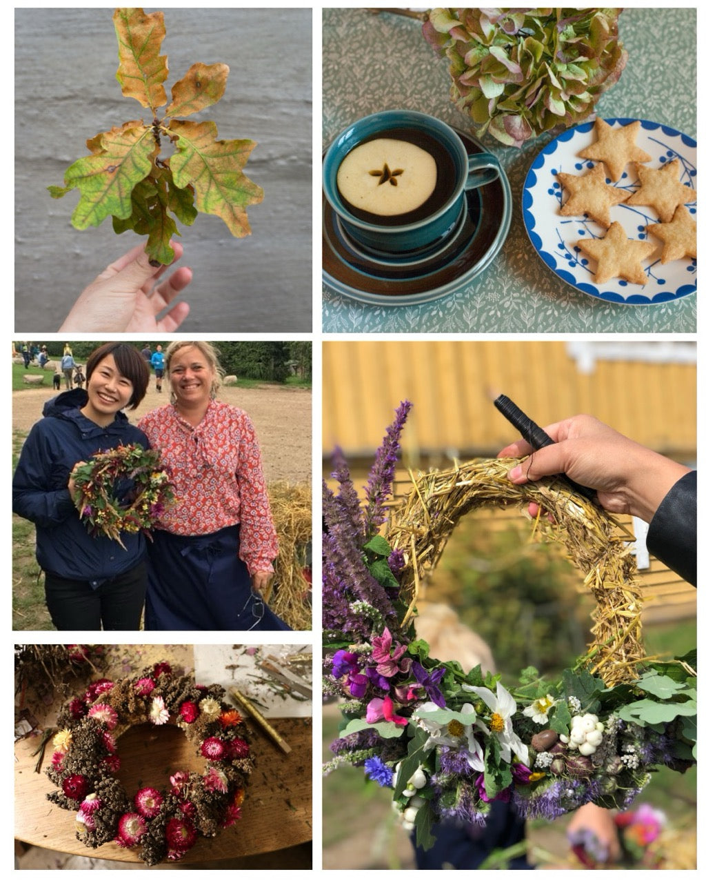 Efterårskrans workshop 14 Oktober