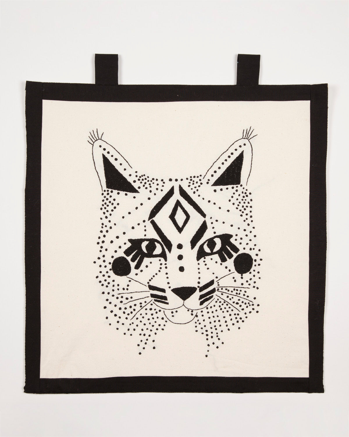 "My Embroidery Kit" - bobcat -Black
