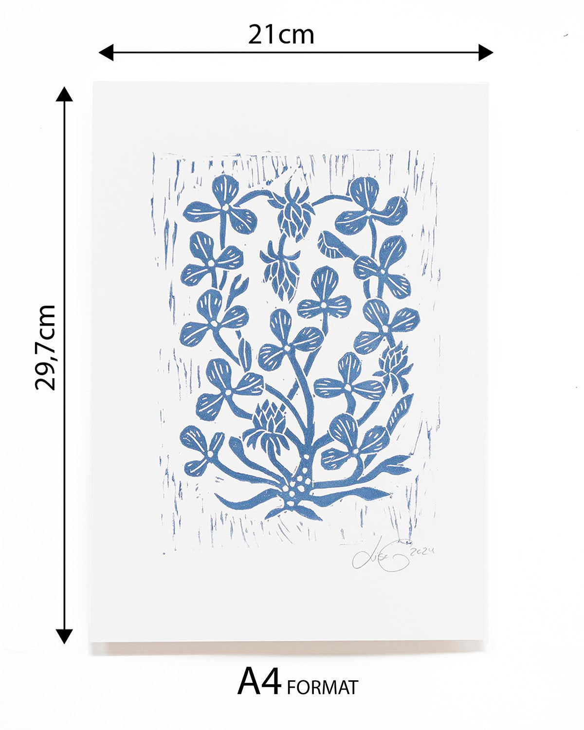 Lino clover flower