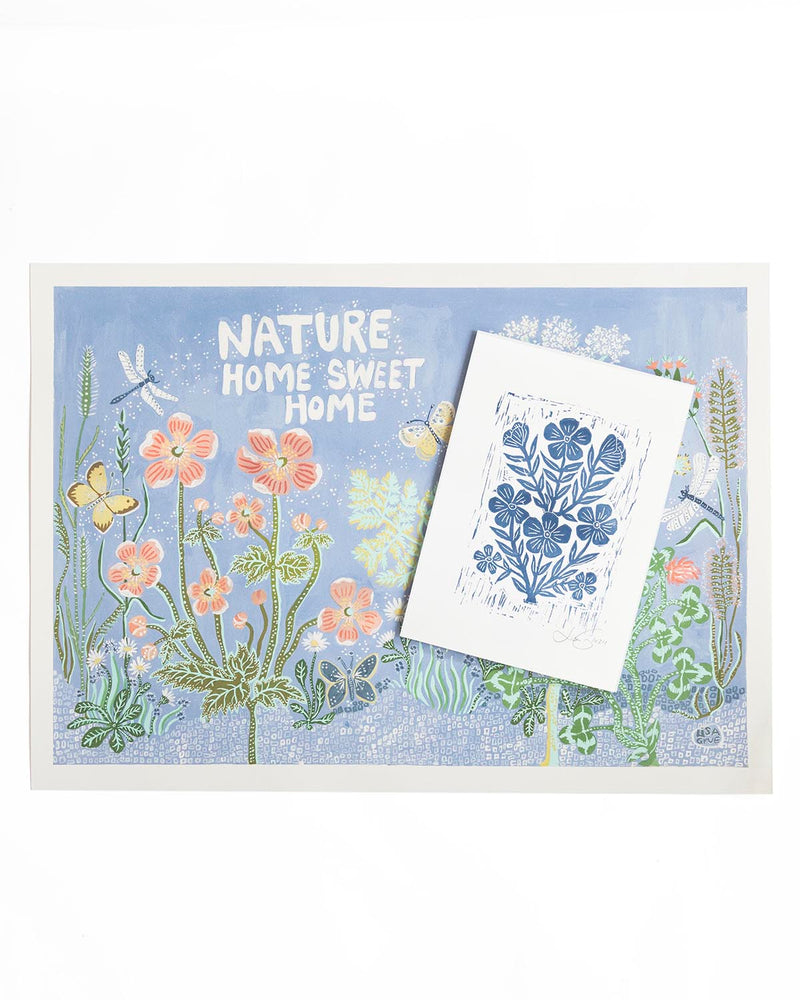 
                  
                    Nature - Home sweet home - Incl linoleum tryk
                  
                