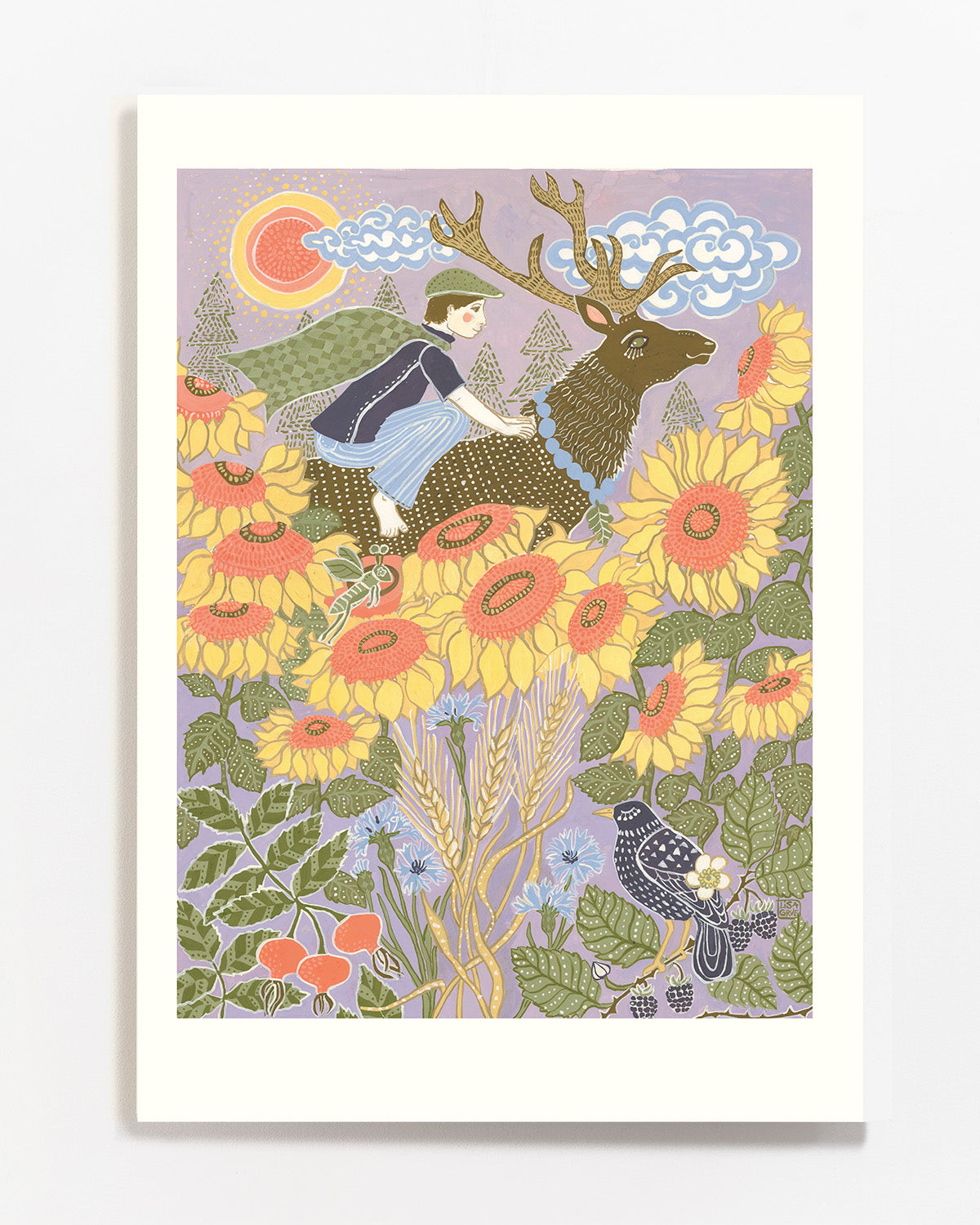 August - Print