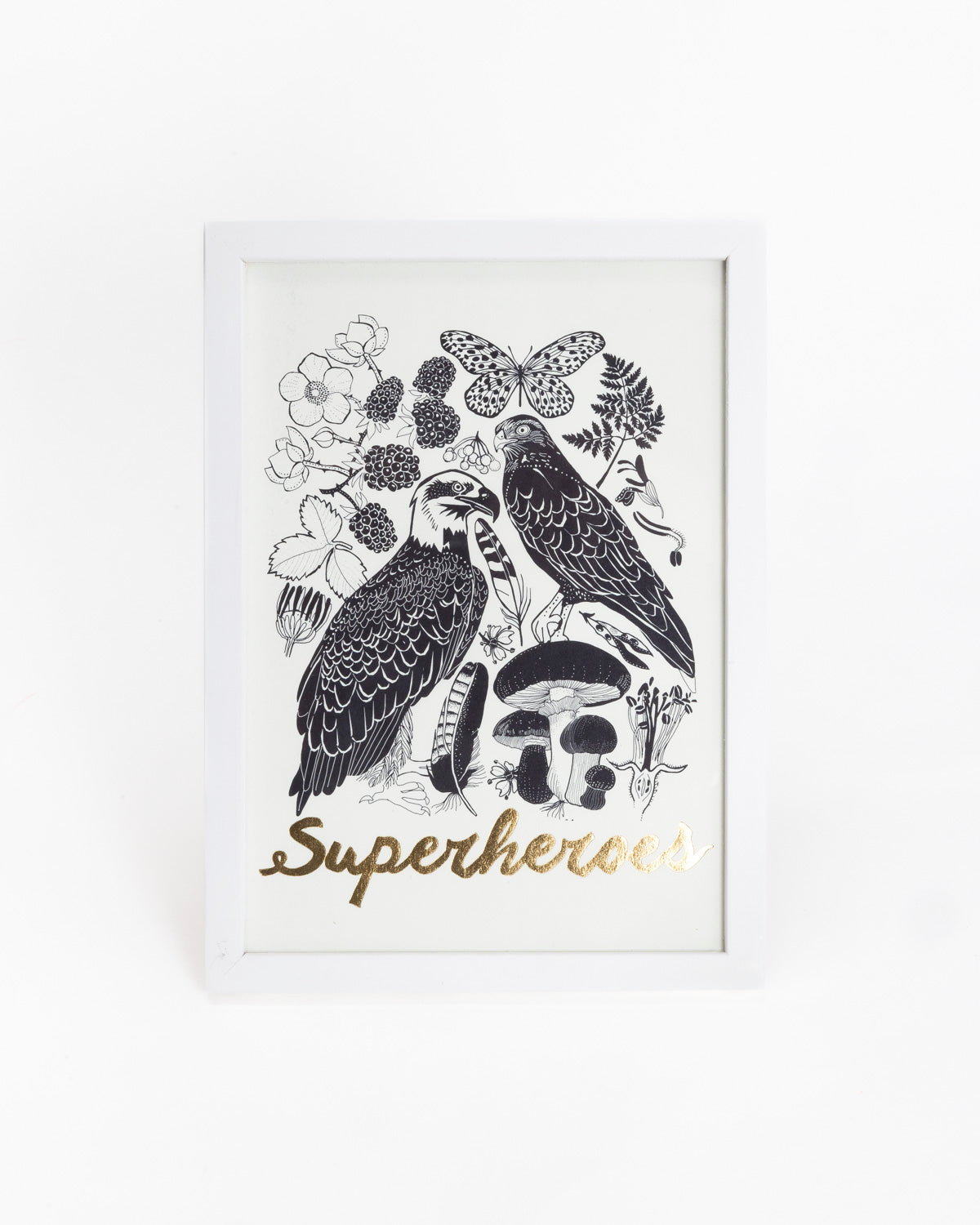 Superhelte i træramme