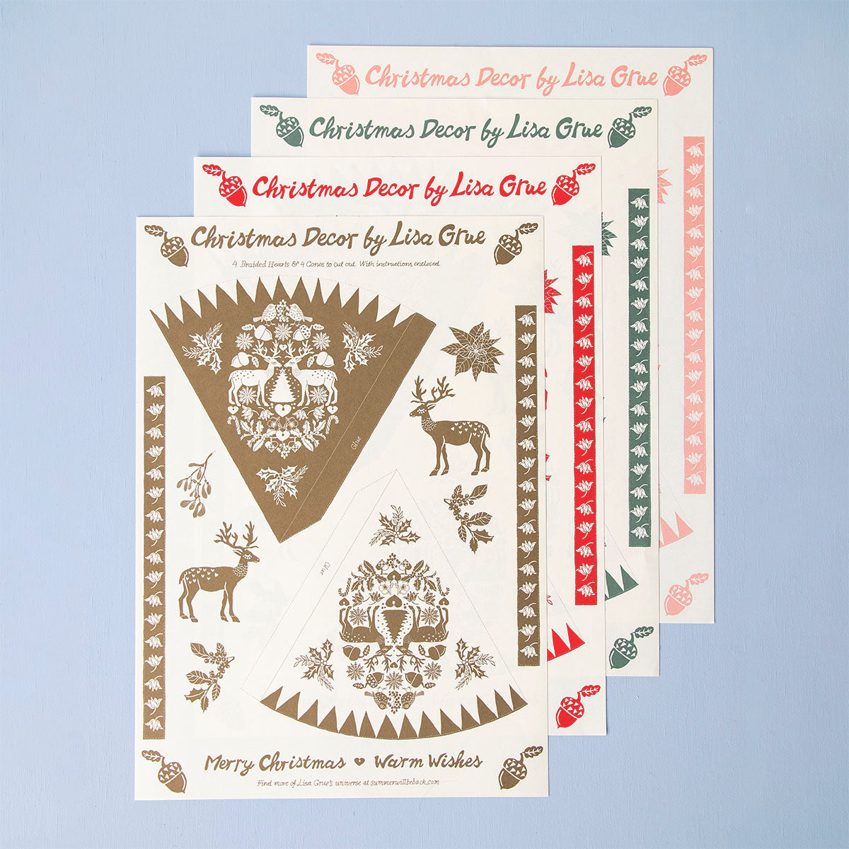 8 DIY Christmas Cones