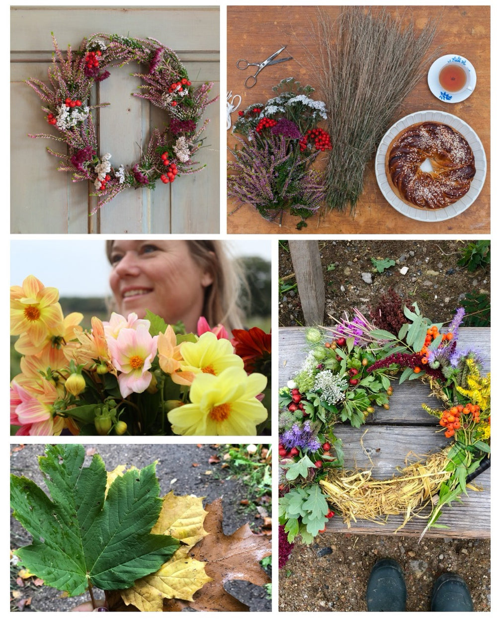 Efterårskrans workshop 16 Oktober