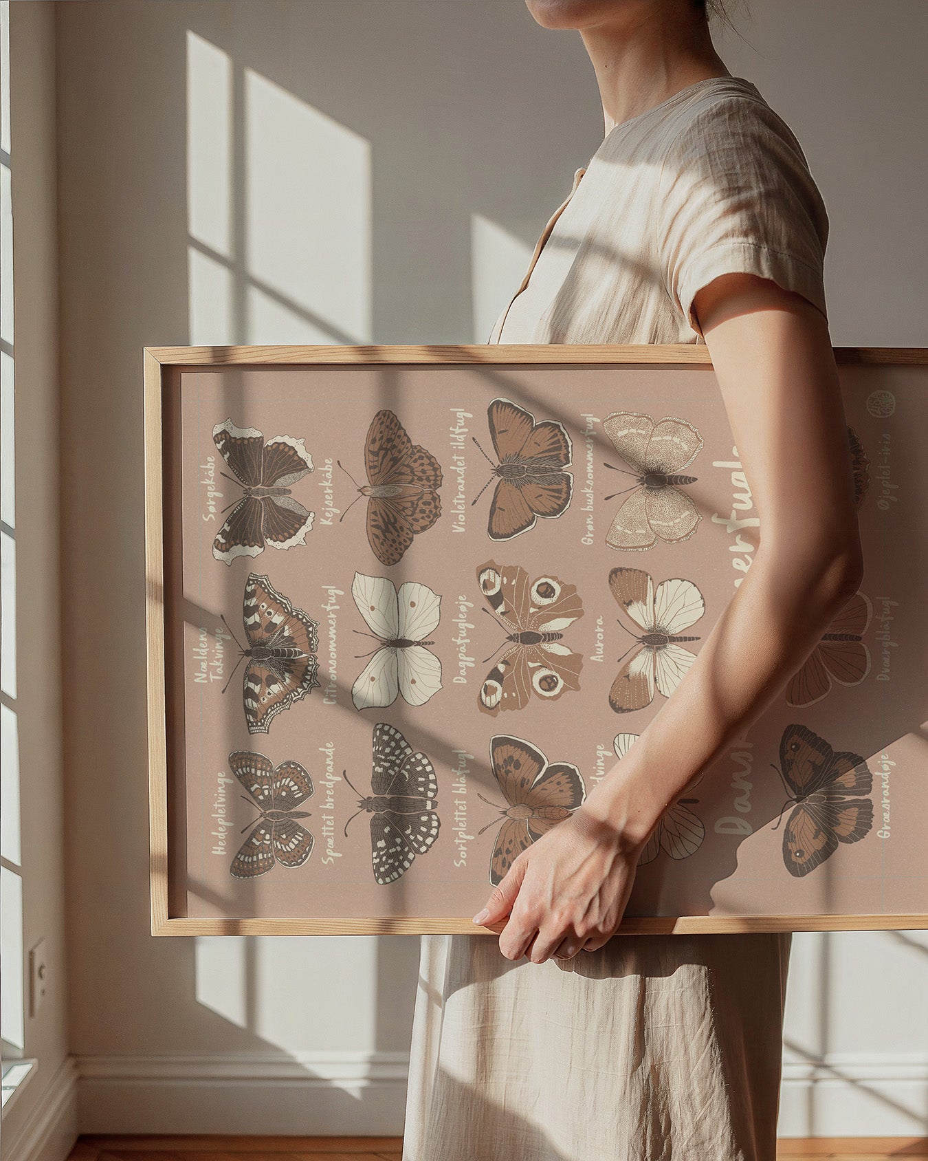 
                  
                    Butterflies - Brown / Pink
                  
                