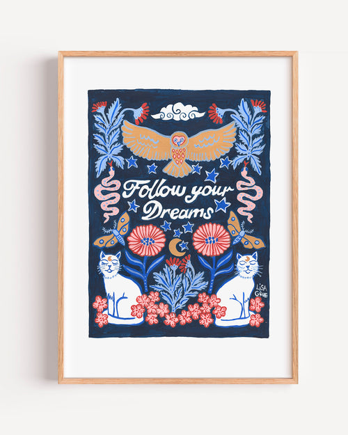 Follow you dreams - Blue