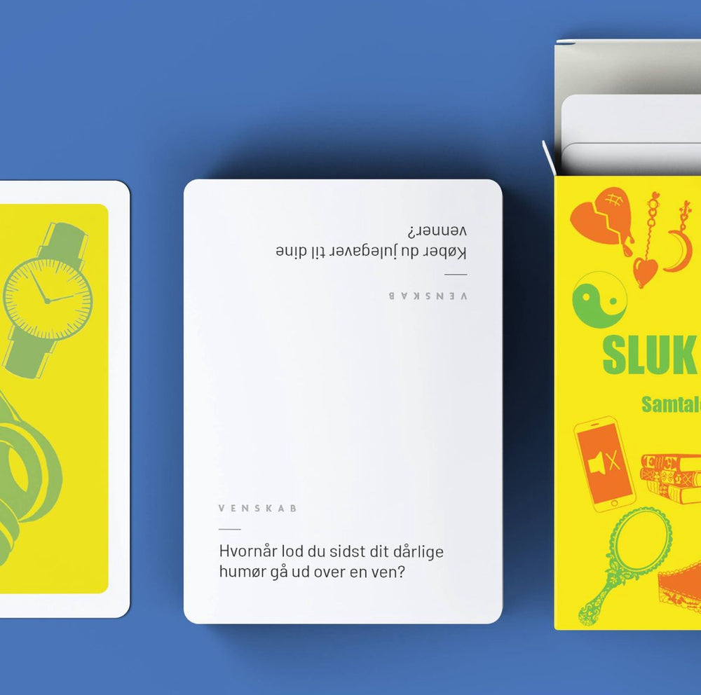 
                  
                    SLUK & SNAK - a set of conversation cards for the young ones
                  
                