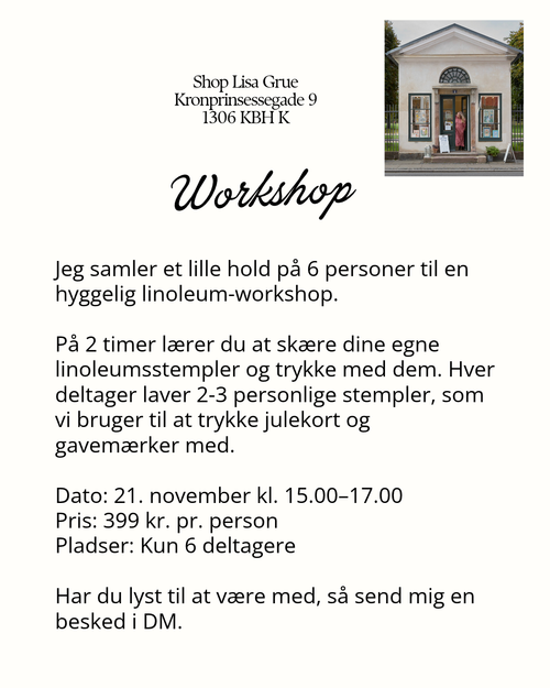 linoleum-workshop - 21. november kl. 15.00-17.00