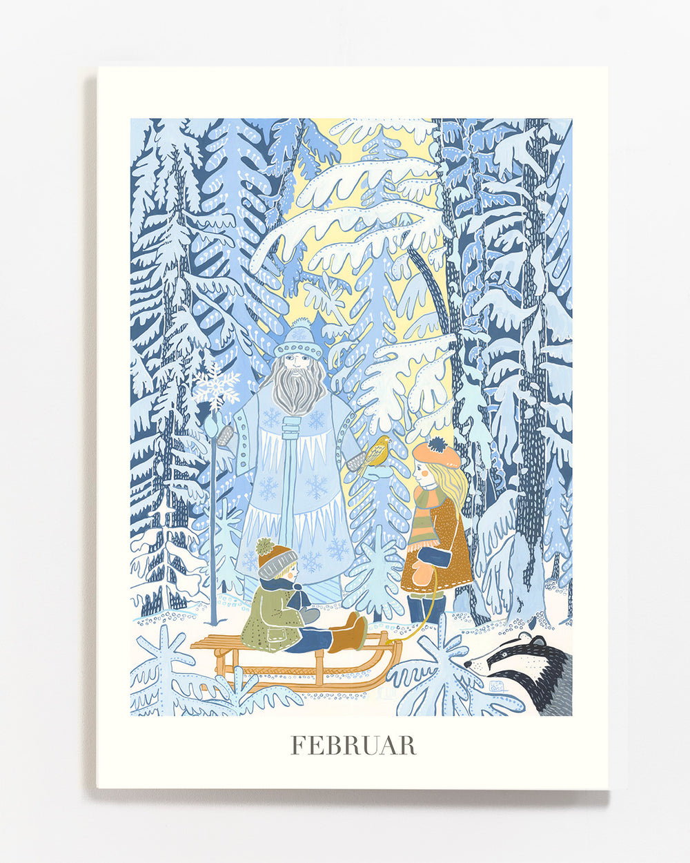 February - Print