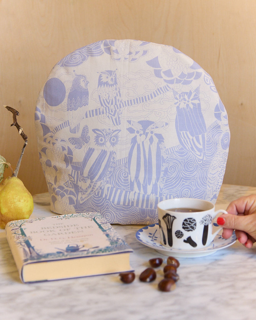 Tea cosy - light blue