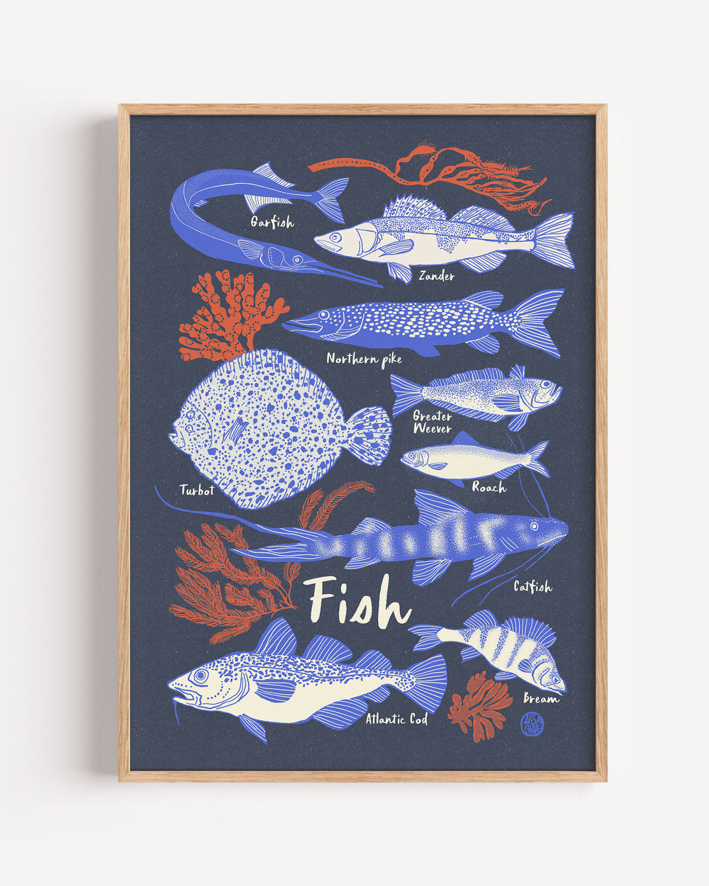 Fisk - Blå