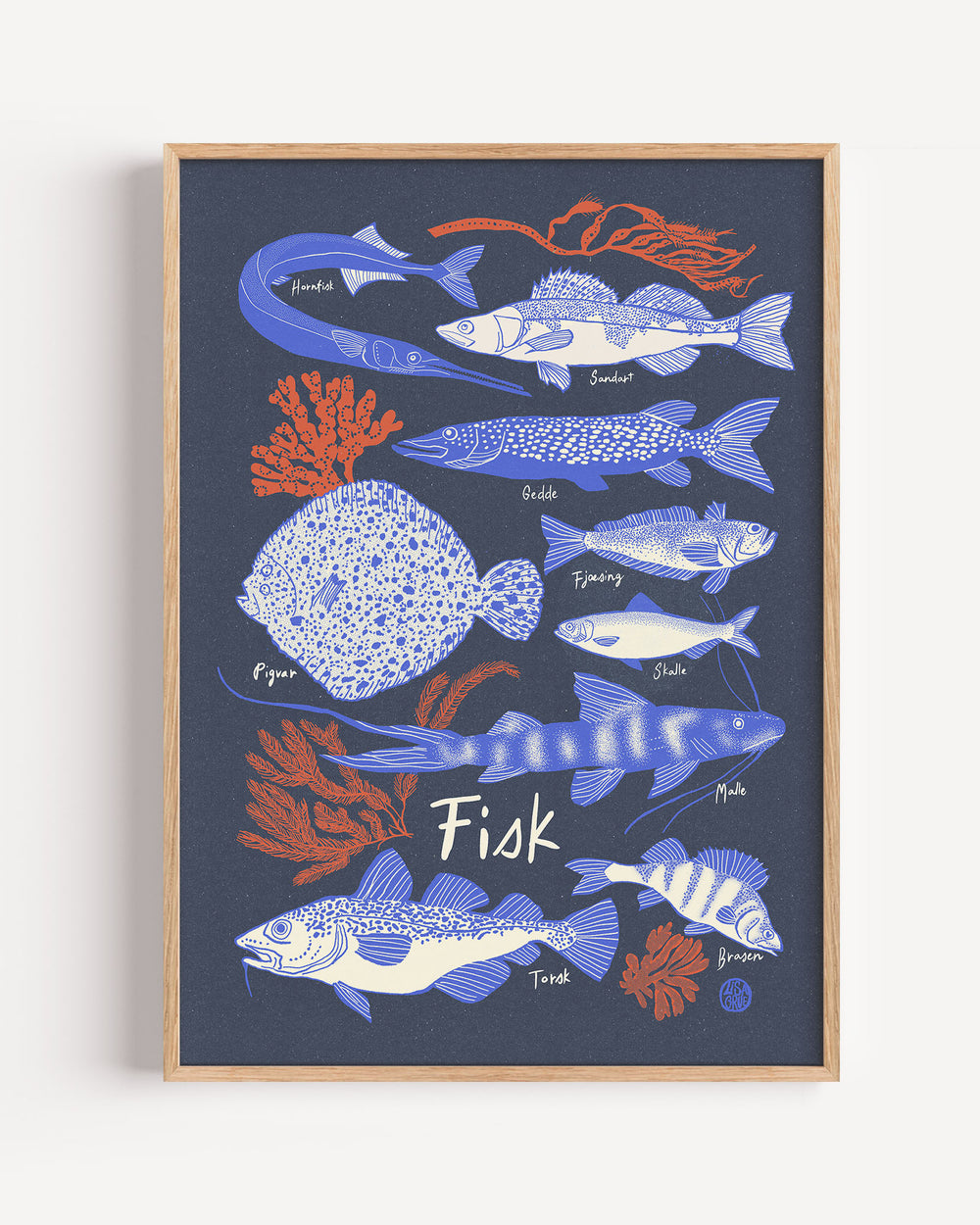 Fisk - Blå
