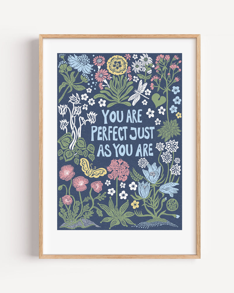 
                  
                    You are perfect just as you are - Blue
                  
                
