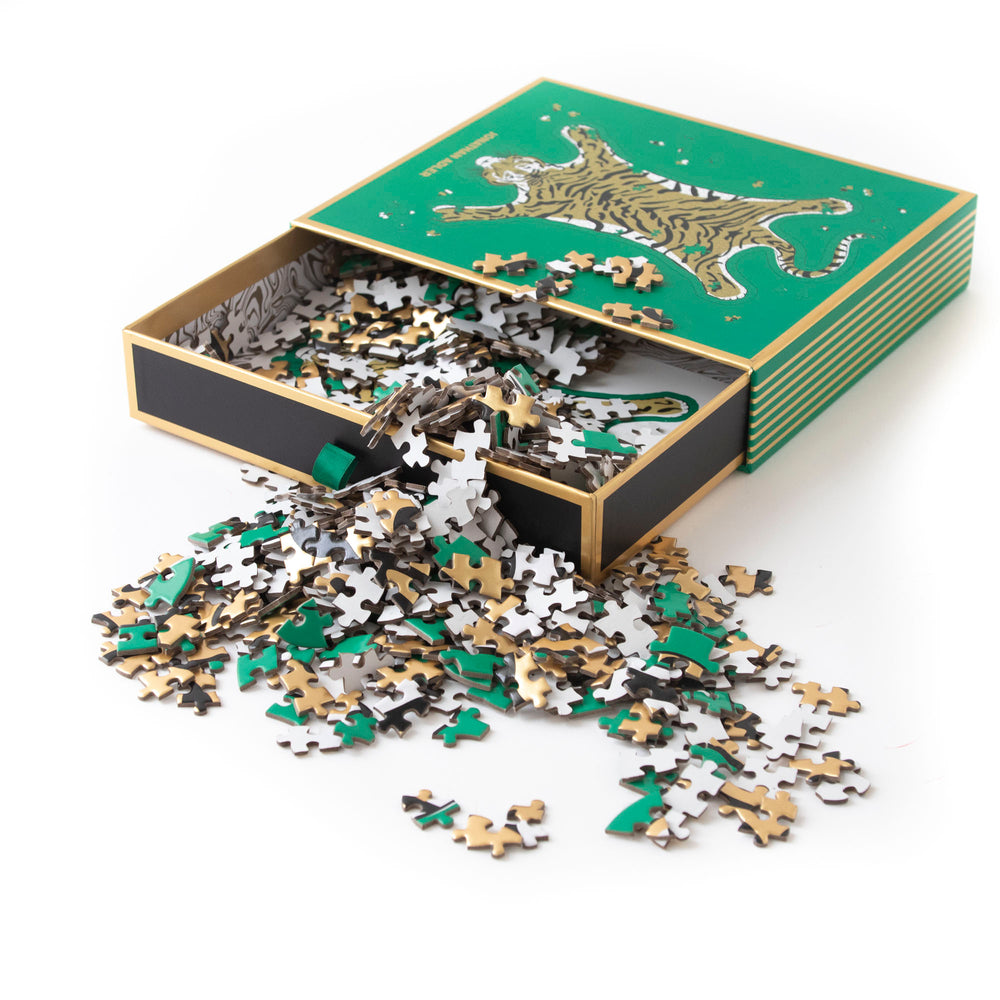 Jonathan Adler - 750 Piece Shaped Foil Jigsaw Puzzle - Safari