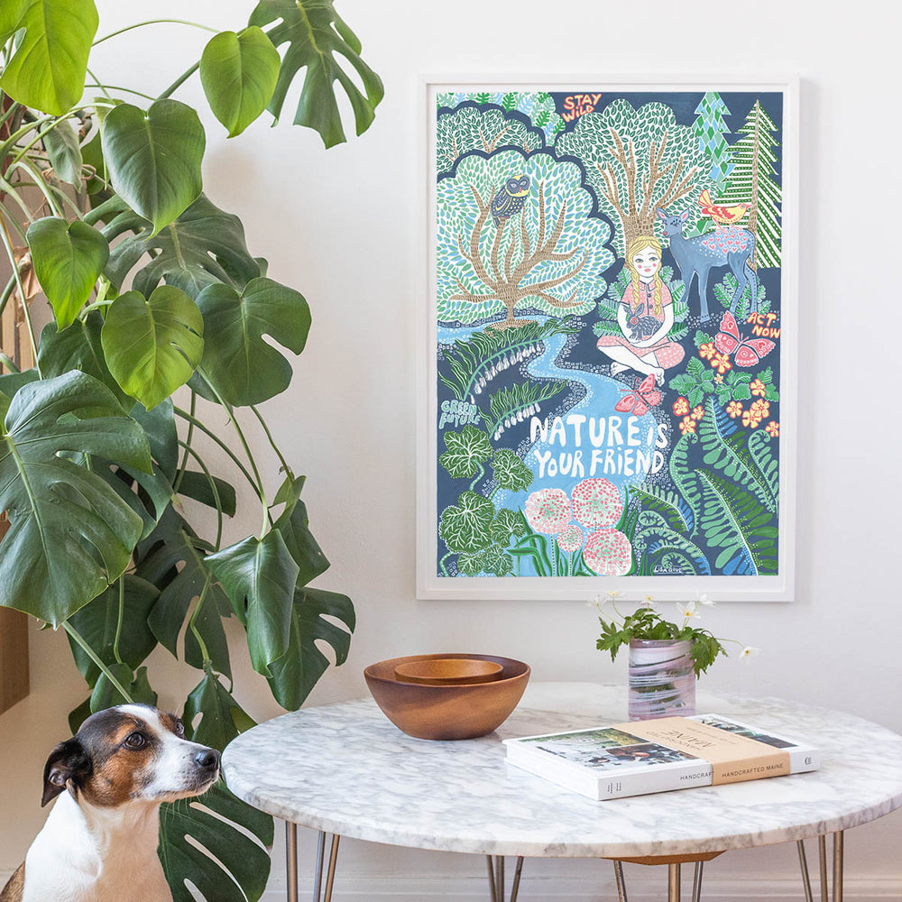 
                  
                    "Nature is your Friend" 50x70cm  Offset print
                  
                